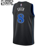 Maillot NBA Dallas Mavericks Josh Green Nike 2023-24 City Edition Noir Swingman - Enfant